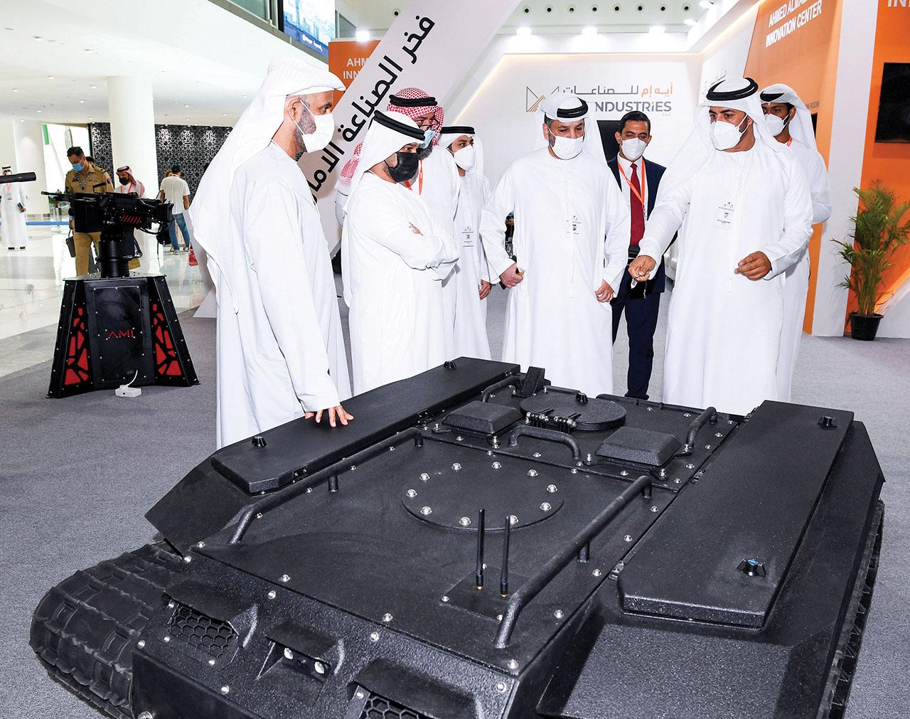 «يومكس وسيمتكس».. منظومات نيران متطورة وروبوتات هجينة صنعت في الإمارات